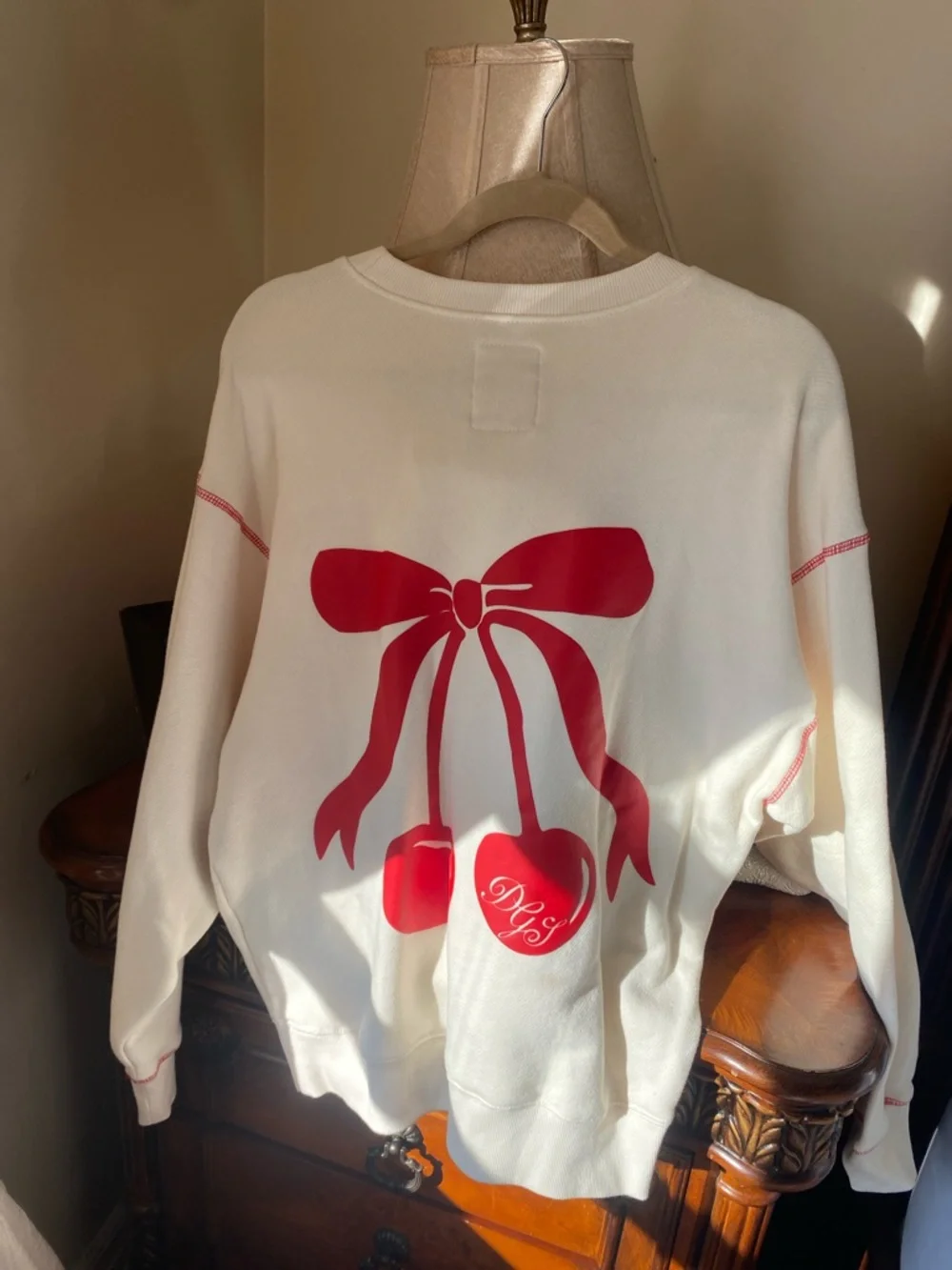 DAIRY GIRL SUMMER CREWNECK & SHORTS SET - Picture 2 of 4